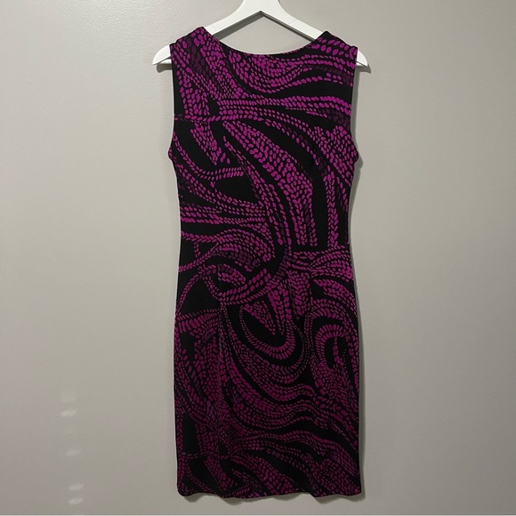 Joseph Ribkoff Style 163736 Print Sleeveless Sheath Dress - Picture 6 of 11